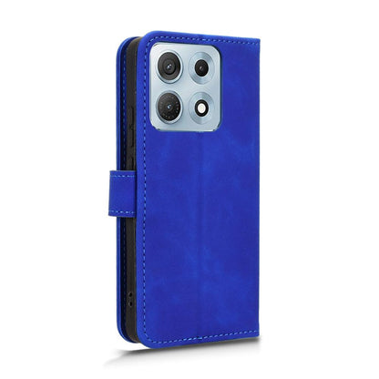 For Motorola Edge 70 Max 5G Skin Feel Magnetic Flip Leather Phone Case(Blue)