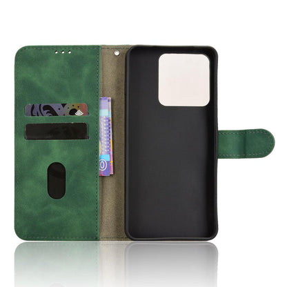 For Motorola Edge 70 Max 5G Skin Feel Magnetic Flip Leather Phone Case(Green)