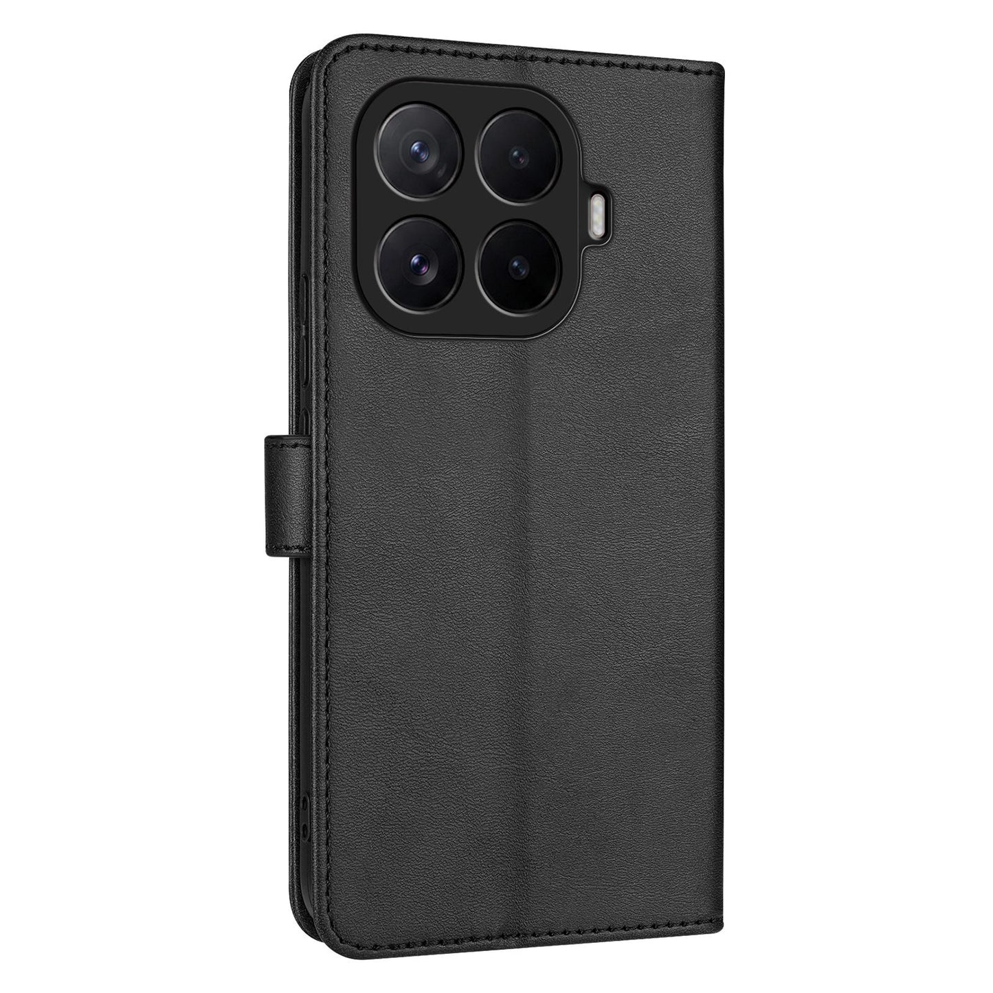 For Xiaomi 17T 5G AZNS Skin Feel Calf Texture Flip Leather Phone Case(Black)