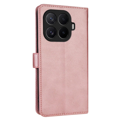 For Xiaomi 17T Pro 5G AZNS Skin Feel Calf Texture Flip Leather Phone Case(Rose Gold)