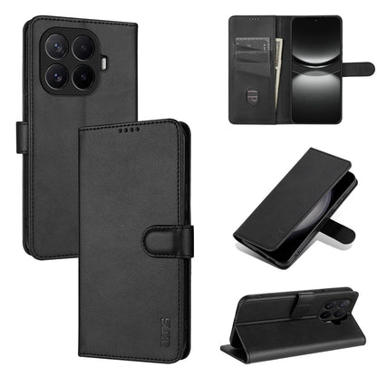 For Xiaomi 17T Pro 5G AZNS Skin Feel Calf Texture Flip Leather Phone Case(Black)