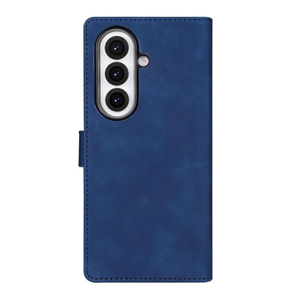 For Galaxy Z Fold8 Ultra 5G AZNS Skin Feel Calf Texture Flip Leather Phone Case(Blue)