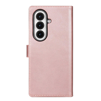 For Galaxy Z Fold8 Ultra 5G AZNS Skin Feel Calf Texture Flip Leather Phone Case(Rose Gold)