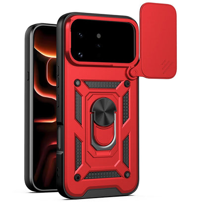 For Infinix Note 60 Ultra 5G Sliding Camera Cover Design TPU+PC Phone Case - Red - EDA005713426B
