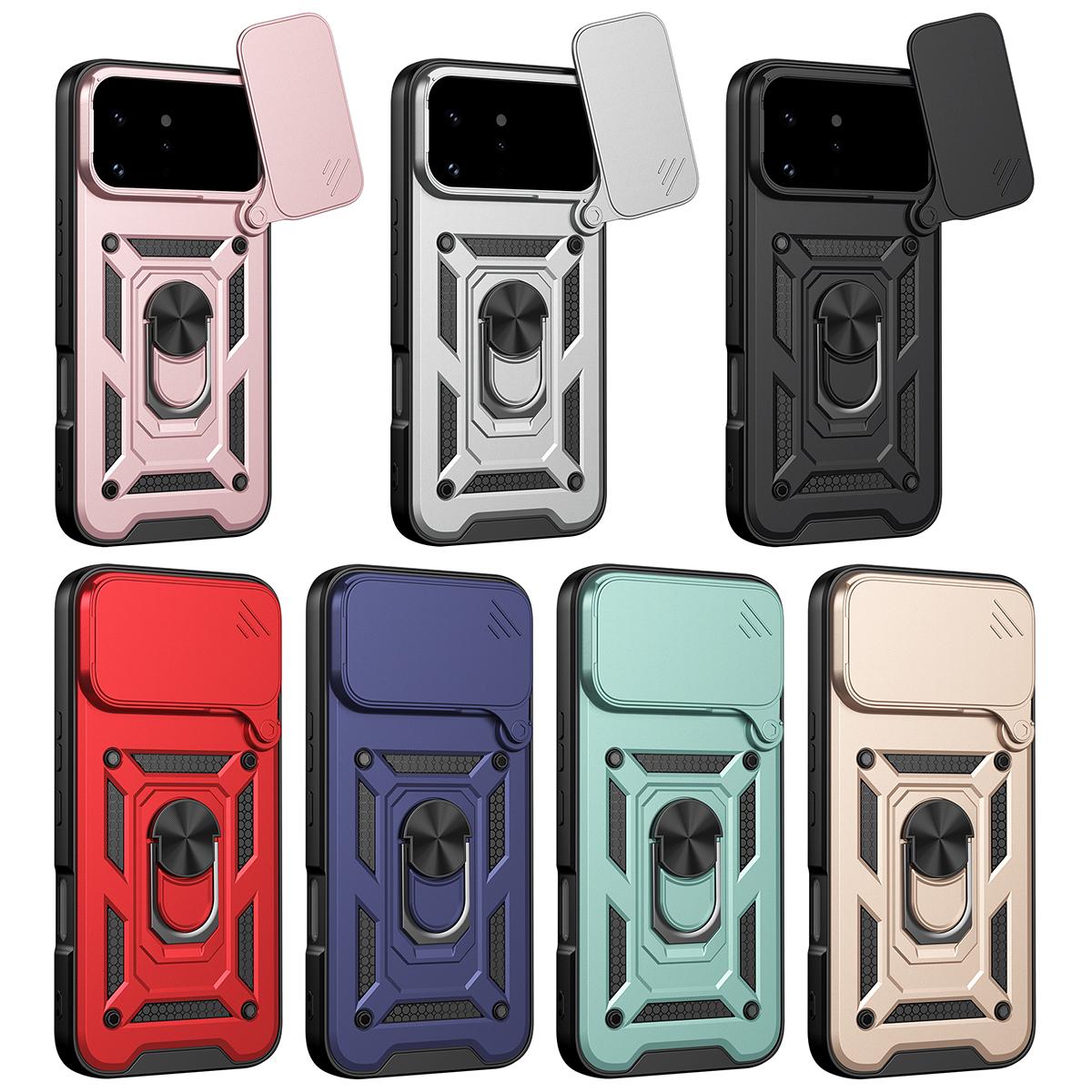 For Infinix Note 60 Ultra 5G Sliding Camera Cover Design TPU+PC Phone Case - Green - EDA005713426D