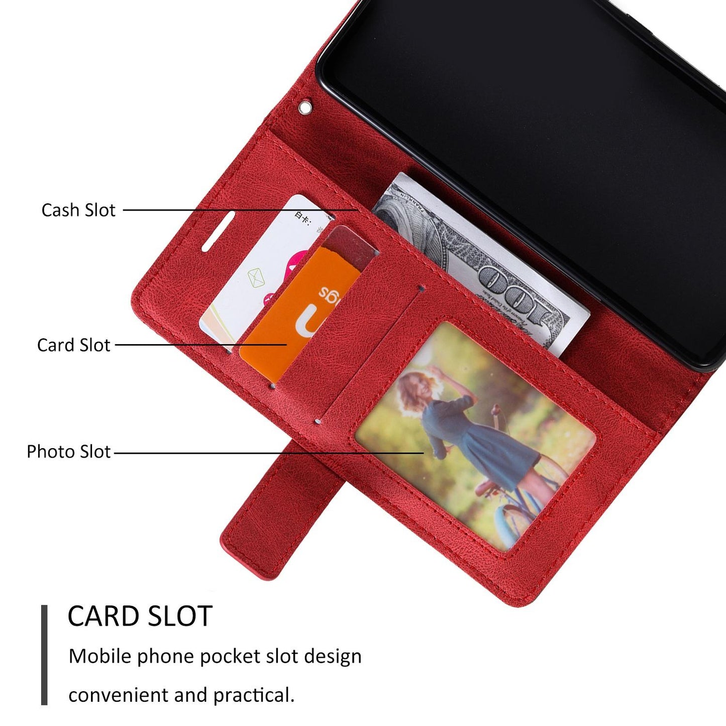 For iPhone 17 Skin Feel Splicing Leather Phone Case(Red)