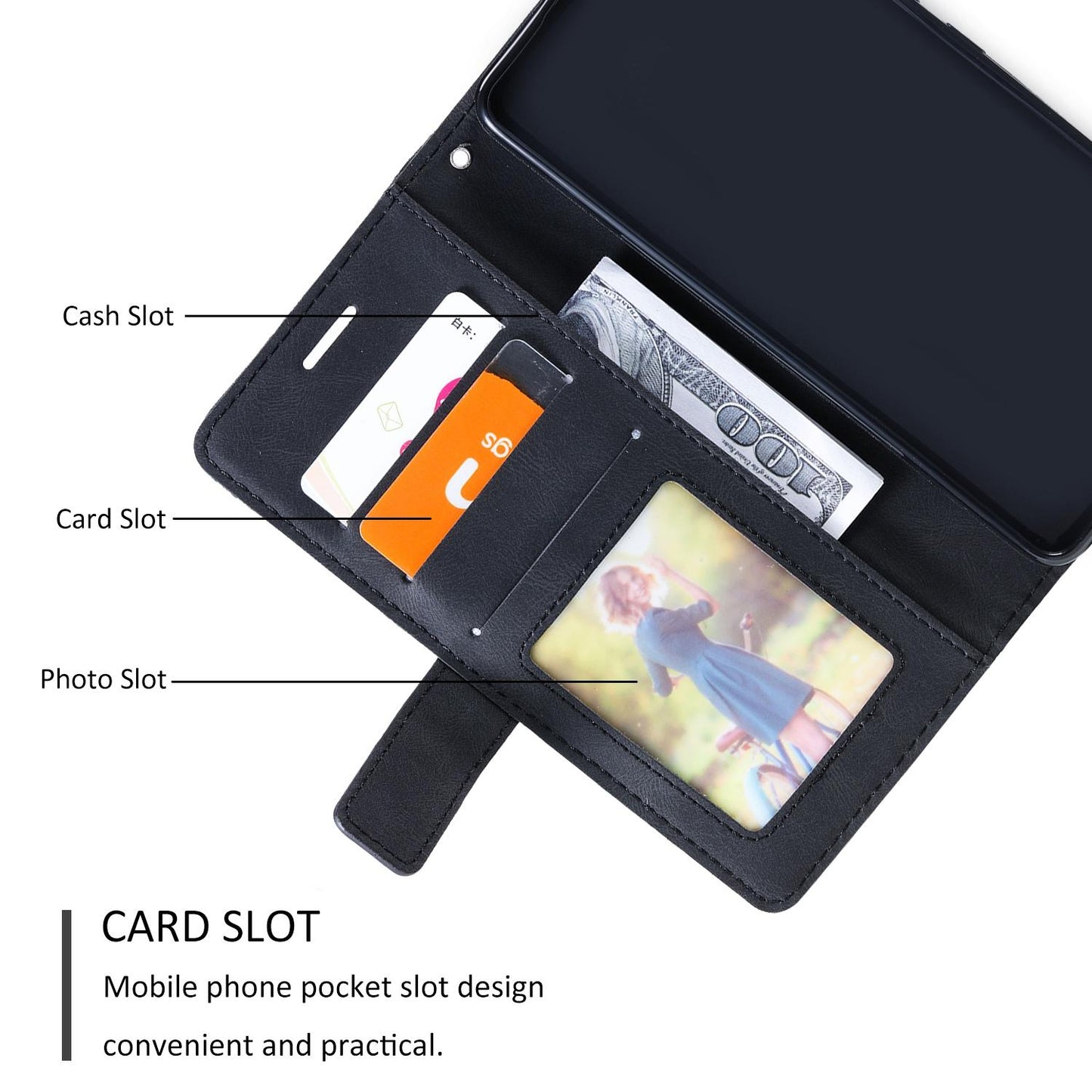 For iPhone 17 Skin Feel Splicing Leather Phone Case(Black)