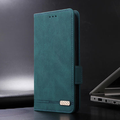 For Motorola Moto G37 / G47 / G37 Power Magnetic Clasp Leather Phone Case(Green)