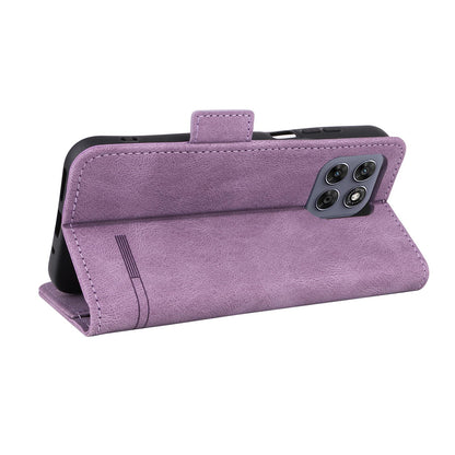 For Motorola Moto G37 / G47 / G37 Power Magnetic Clasp Leather Phone Case(Purple)