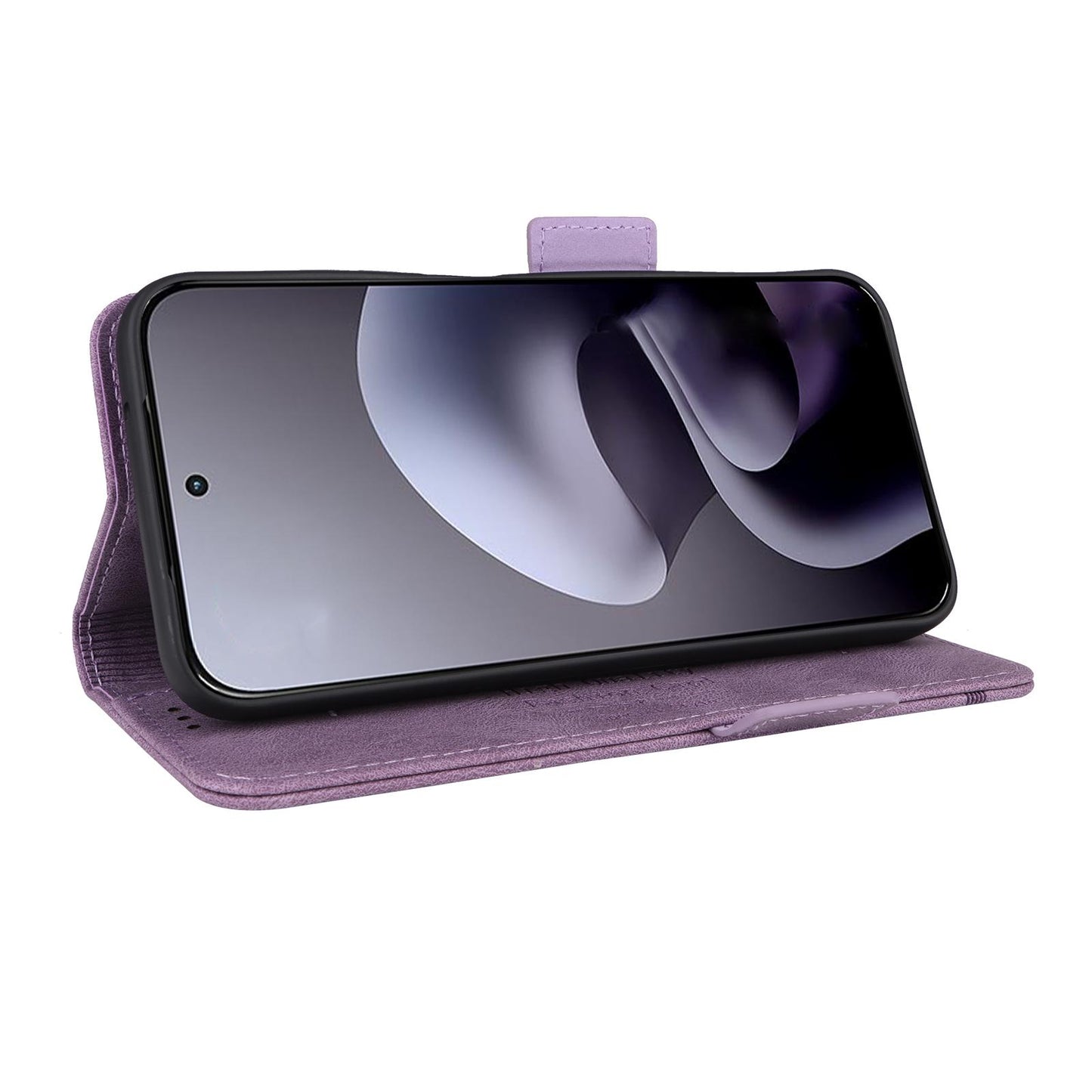 For Motorola Moto G37 / G47 / G37 Power Magnetic Clasp Leather Phone Case(Purple)