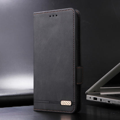 For Motorola Moto G37 / G47 / G37 Power Magnetic Clasp Leather Phone Case(Black)