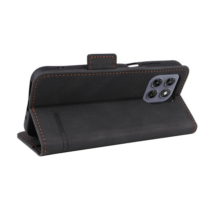 For Motorola Moto G37 / G47 / G37 Power Magnetic Clasp Leather Phone Case(Black)