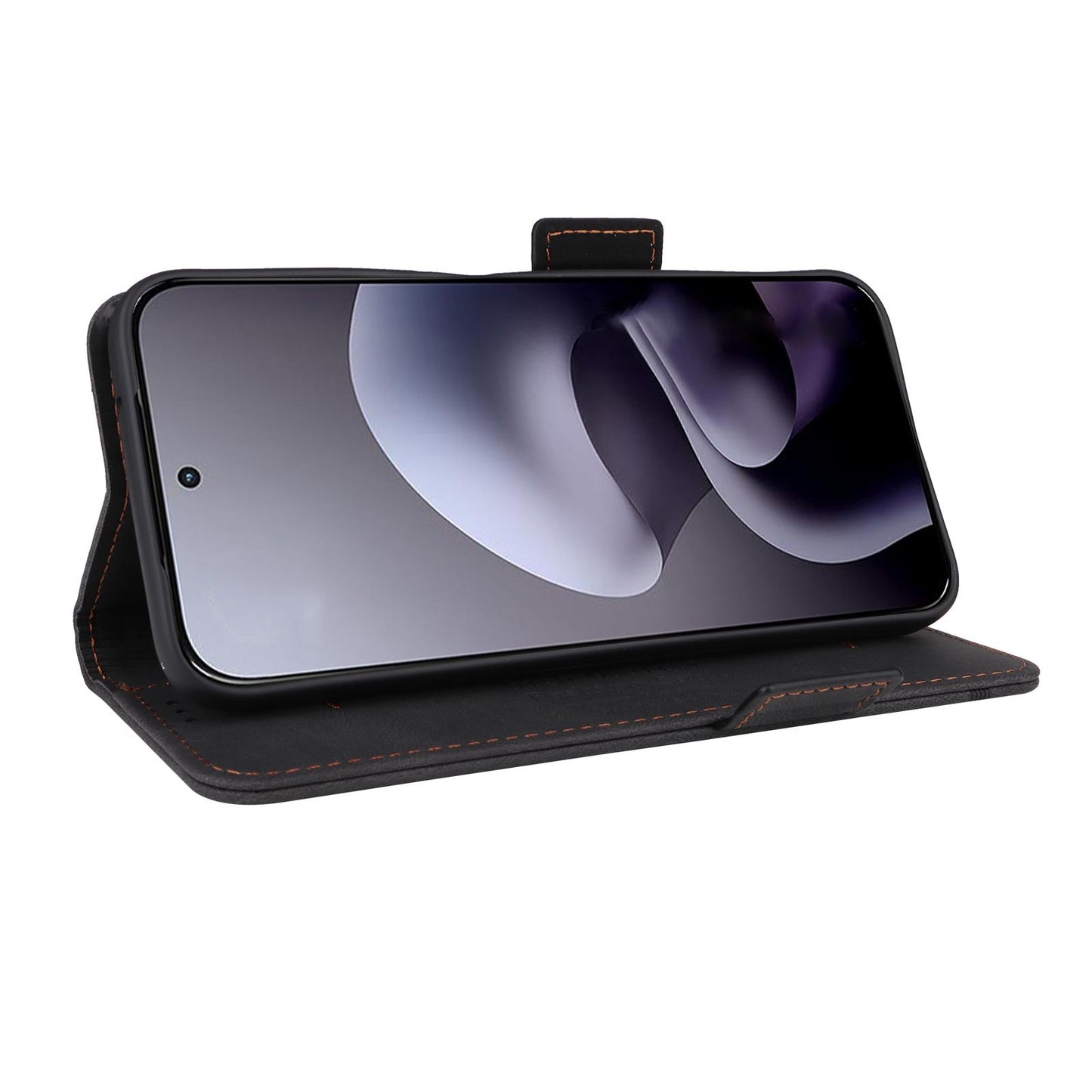 For Motorola Moto G37 / G47 / G37 Power Magnetic Clasp Leather Phone Case(Black)