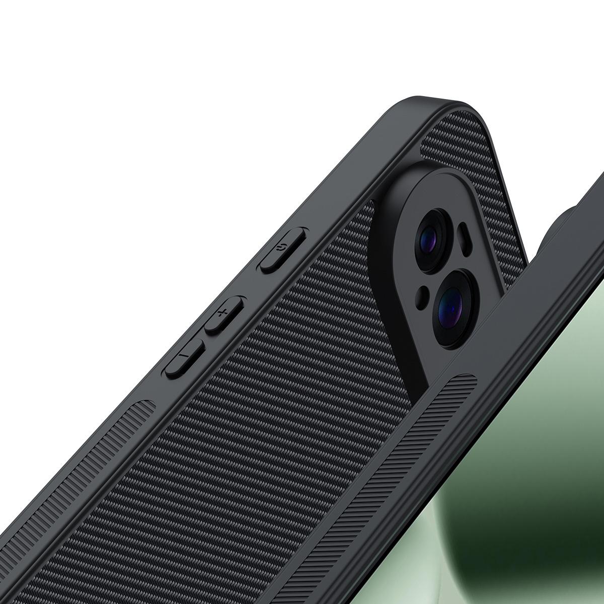 For Google Pixel 11 Pro XL Ultra-thin Carbon Fiber Texture Printing Phone Case - Black - EDA005781109A