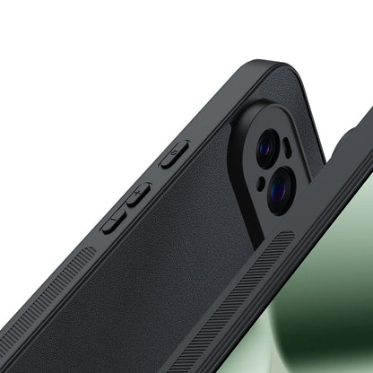 For Google Pixel 11 Pro XL Ultra-thin Plain Skin Leather Phone Case - Black - EDA005781708A