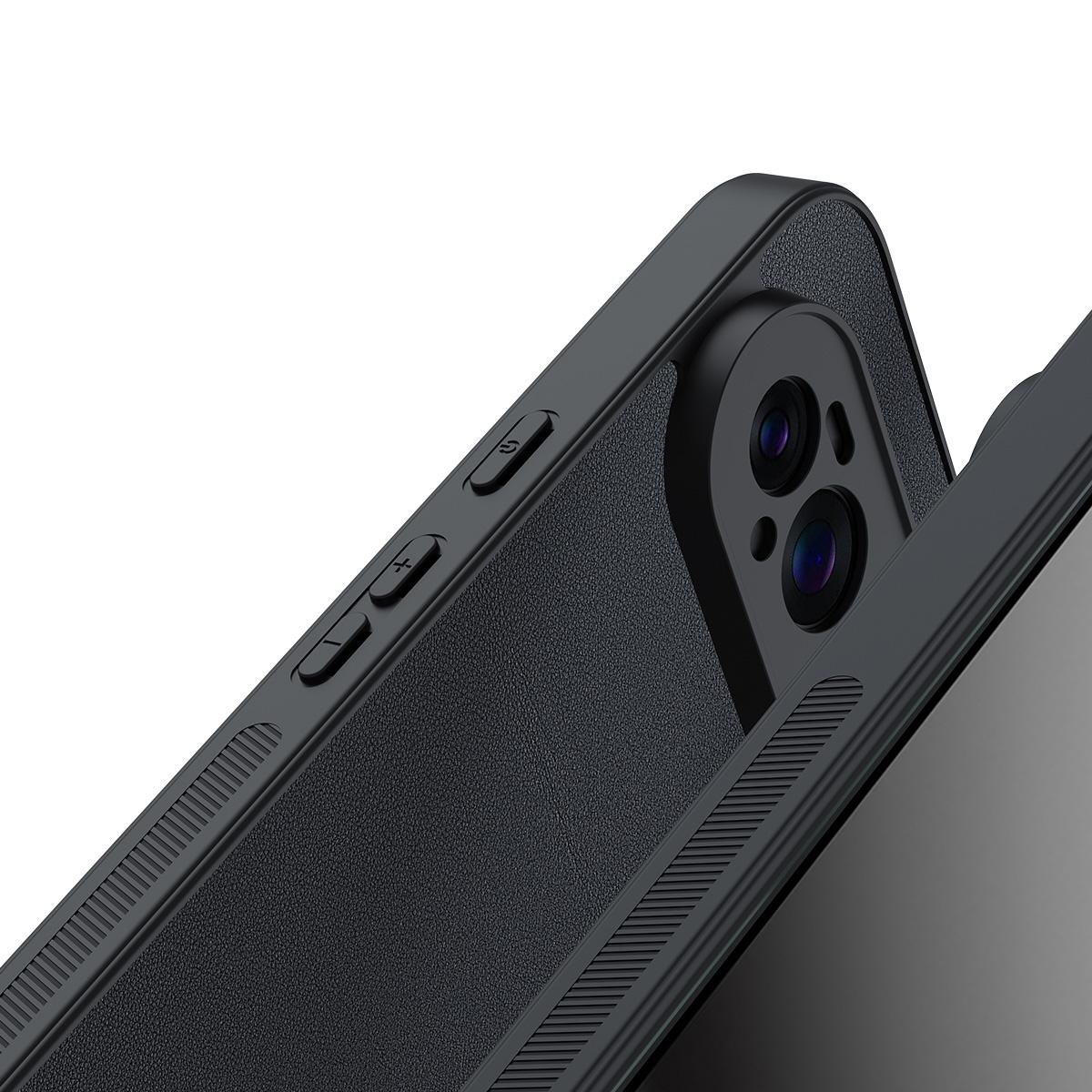 For Google Pixel 11 Ultra-thin Plain Skin Leather Phone Case - Black - EDA005781709A