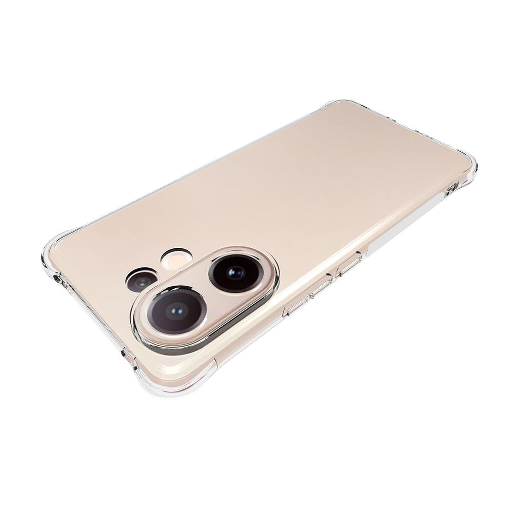 For vivo V60 5G / S30 5G Shockproof Non-slip Thickening TPU Phone Case - Transparent - EDA005838921A