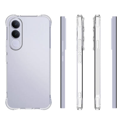 For vivo V70 FE 5G Shockproof Non-slip Thickening TPU Phone Case(Transparent)