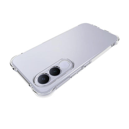 For vivo V70 FE 5G Shockproof Non-slip Thickening TPU Phone Case(Transparent)