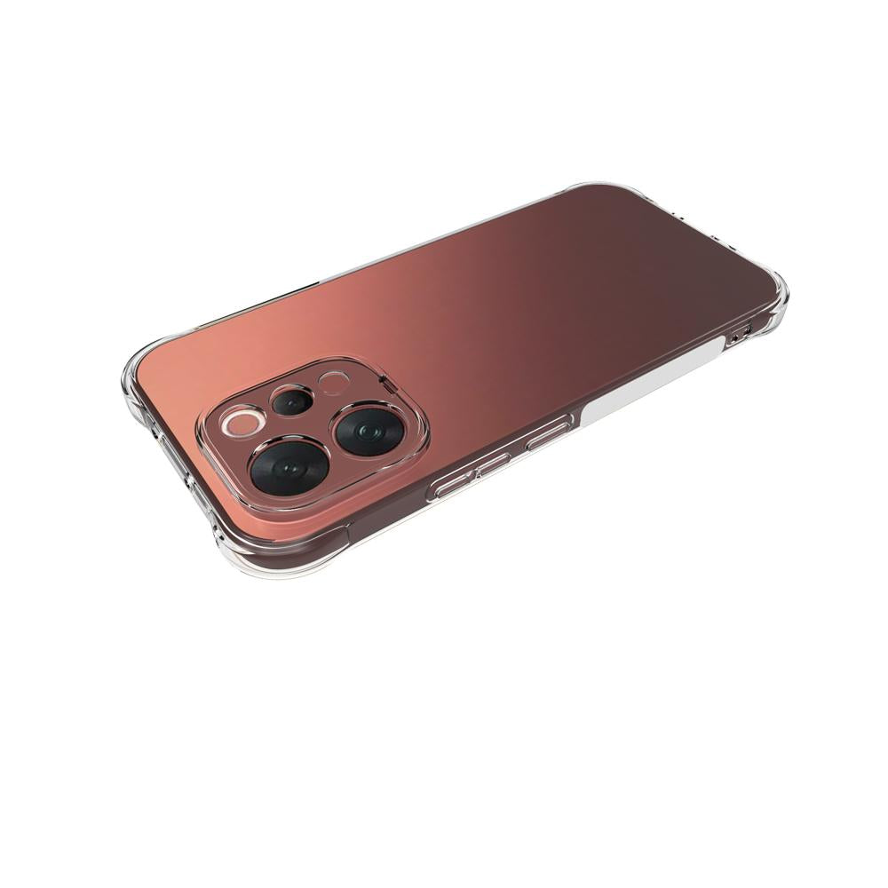 For vivo V70 5G / V70 Elite 5G Shockproof Non-slip Thickening TPU Phone Case(Transparent)