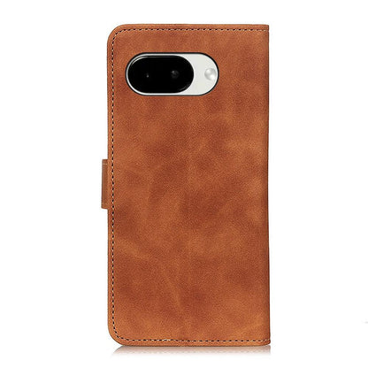 For Google Pixel 11a KHAZNEH Retro Texture Flip Leather Phone Case - Brown - EDA005851707D