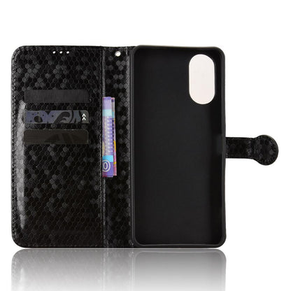 For vivo T5e 4G Honeycomb Dot Texture Leather Phone Case - Black - EDA005907847A
