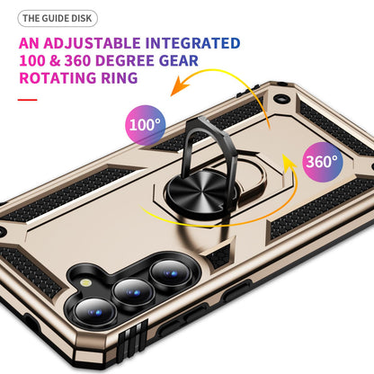 For Galaxy S26 FE 5G Shockproof TPU + PC Phone Case - Gold - EDA005908113C