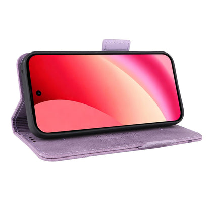 For Google Pixel 11a Magnetic Clasp Leather Phone Case - Purple - EDA005944007C