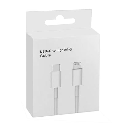 Type-C to 8 Pin Fast Charging Data Cable, Length: 1m