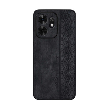 For Honor Play 80 5G/Play 60A 5G AZNS 3D Embossed Skin Feel Phone Case(Black)