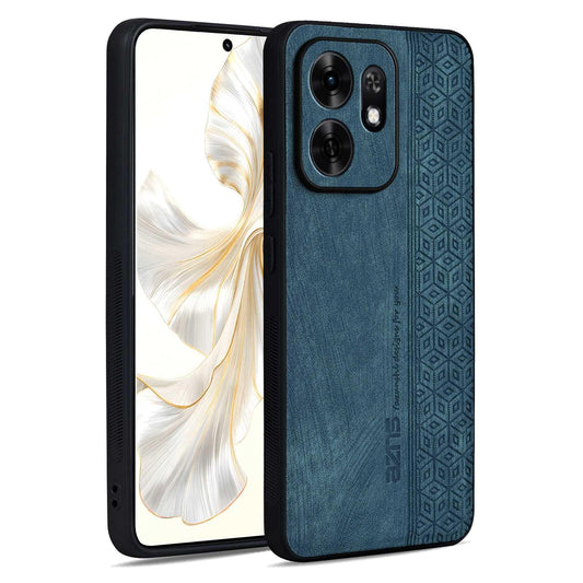 For Honor Play 80 5G/Play 60A 5G AZNS 3D Embossed Skin Feel Phone Case(Dark Green)