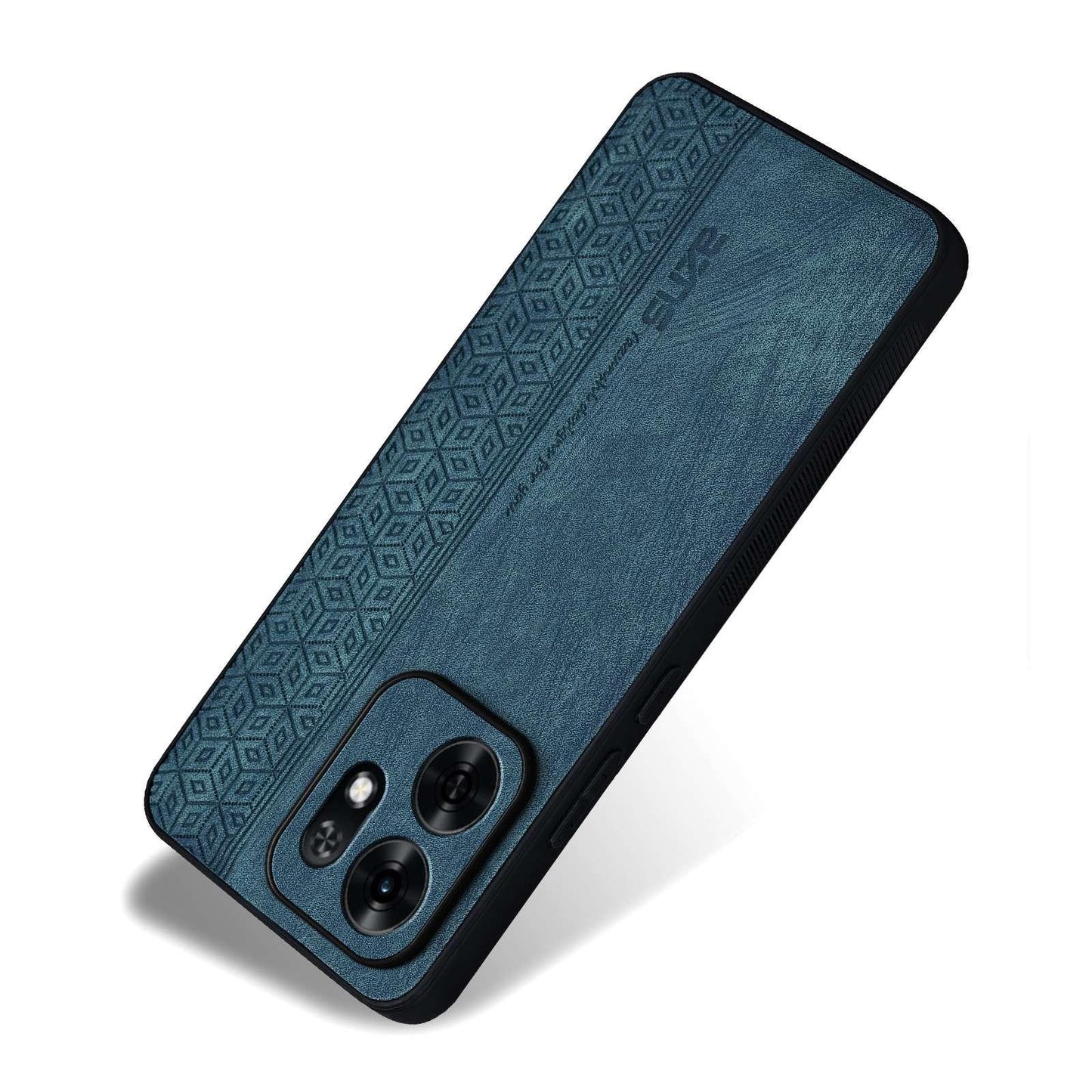 For Honor Play 80 5G/Play 60A 5G AZNS 3D Embossed Skin Feel Phone Case(Dark Green)