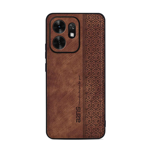 For Honor Play 80 5G/Play 60A 5G AZNS 3D Embossed Skin Feel Phone Case(Brown)