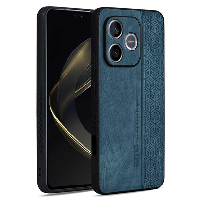 For Honor X80i 5G/600 Lite Global AZNS 3D Embossed Skin Feel Phone Case(Dark Green)