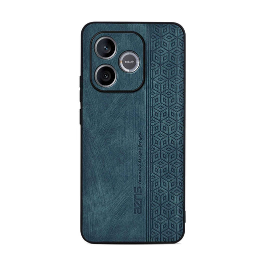For Honor X80i 5G/600 Lite Global AZNS 3D Embossed Skin Feel Phone Case(Dark Green)