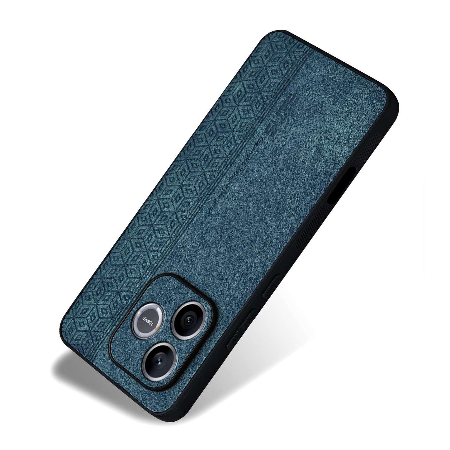 For Honor X80i 5G/600 Lite Global AZNS 3D Embossed Skin Feel Phone Case(Dark Green)