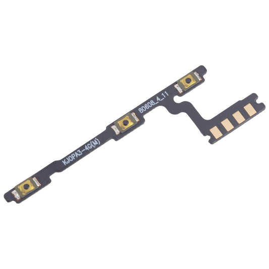 For OPPO A3x 5G OEM Power Button & Volume Button Flex Cable