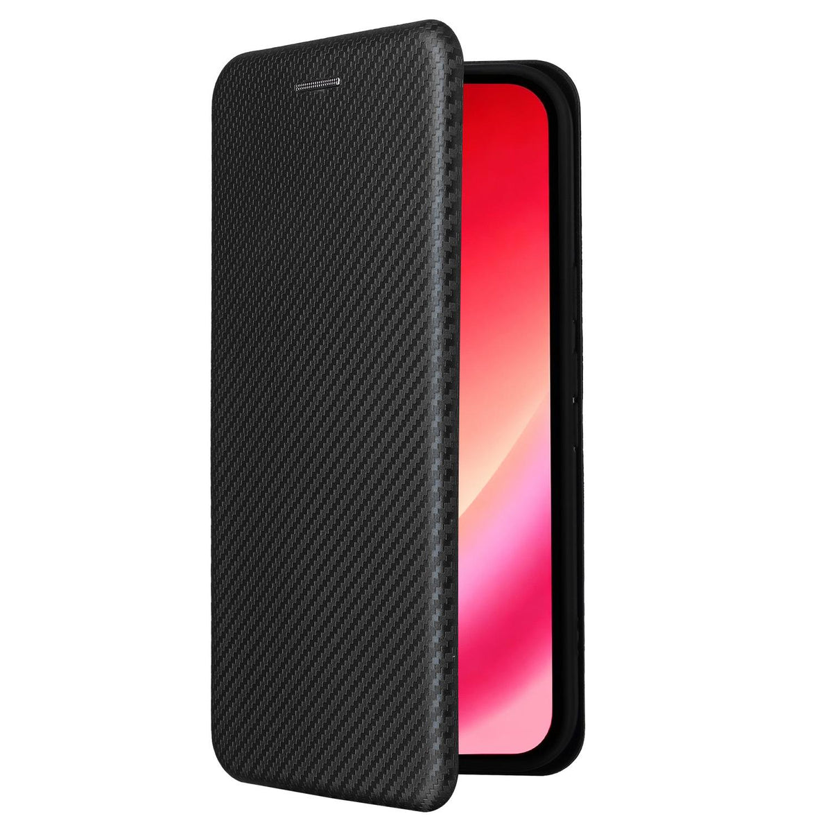 For Google Pixel 11a Carbon Fiber Texture Flip Leather Phone Case - Black - EDA006033607B