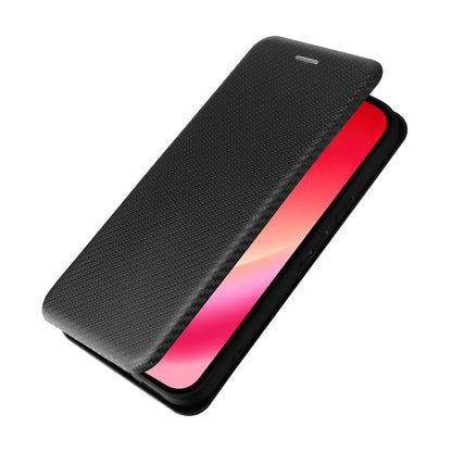 For Google Pixel 11a Carbon Fiber Texture Flip Leather Phone Case - Black - EDA006033607B