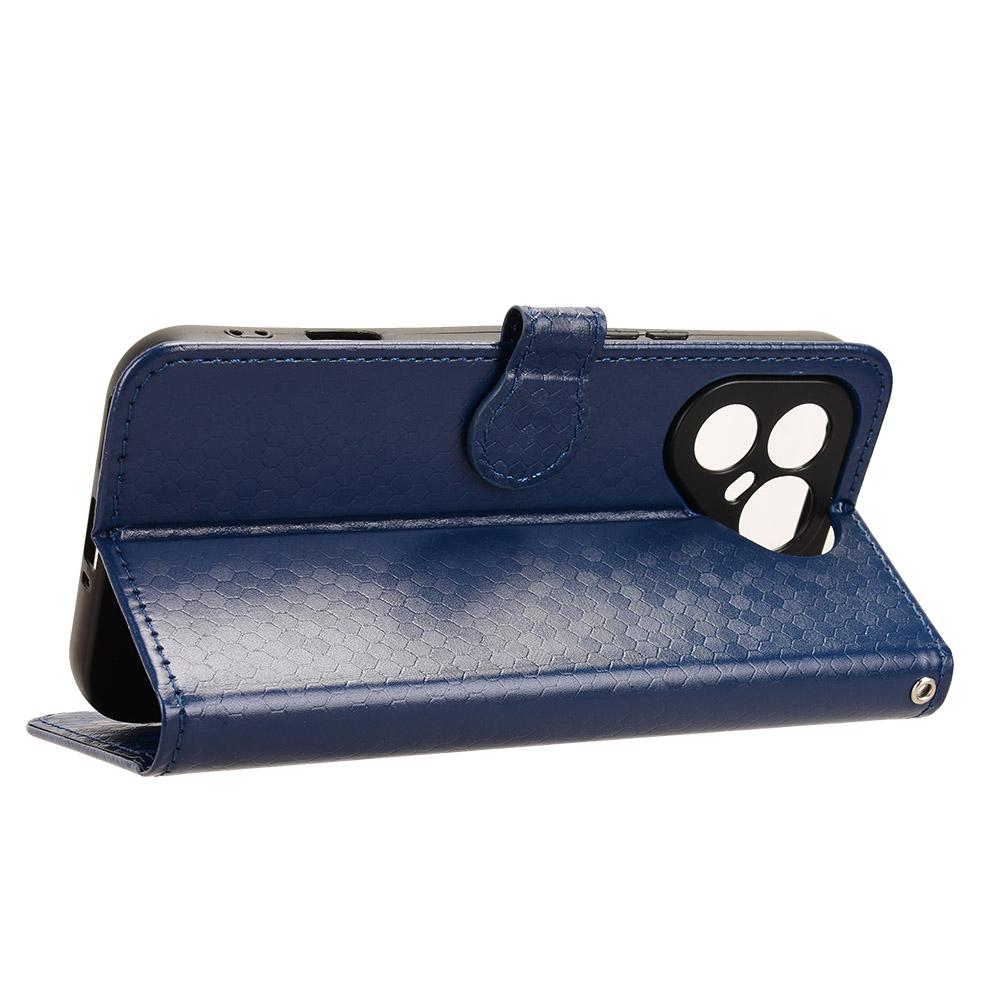 For Tecno Pova 8 Pro 5G Honeycomb Dot Texture Leather Phone Case - Blue - EDA006079837C