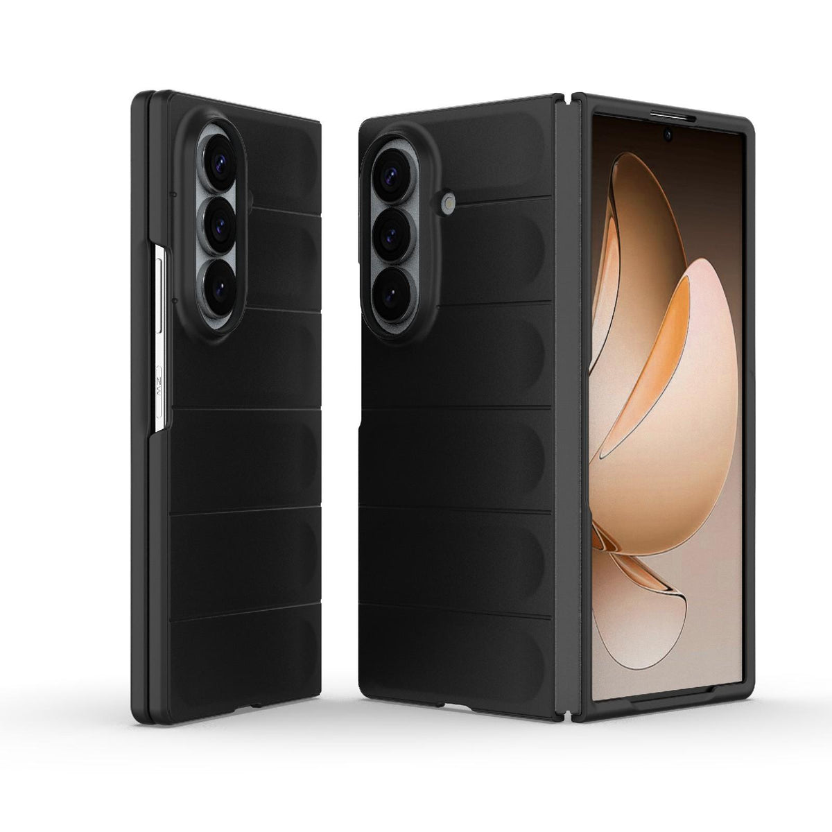 For Galaxy Z Fold8 Ultra 5G Magic Shield Fold PC Shockproof Phone Case - Black - EDA006082811A