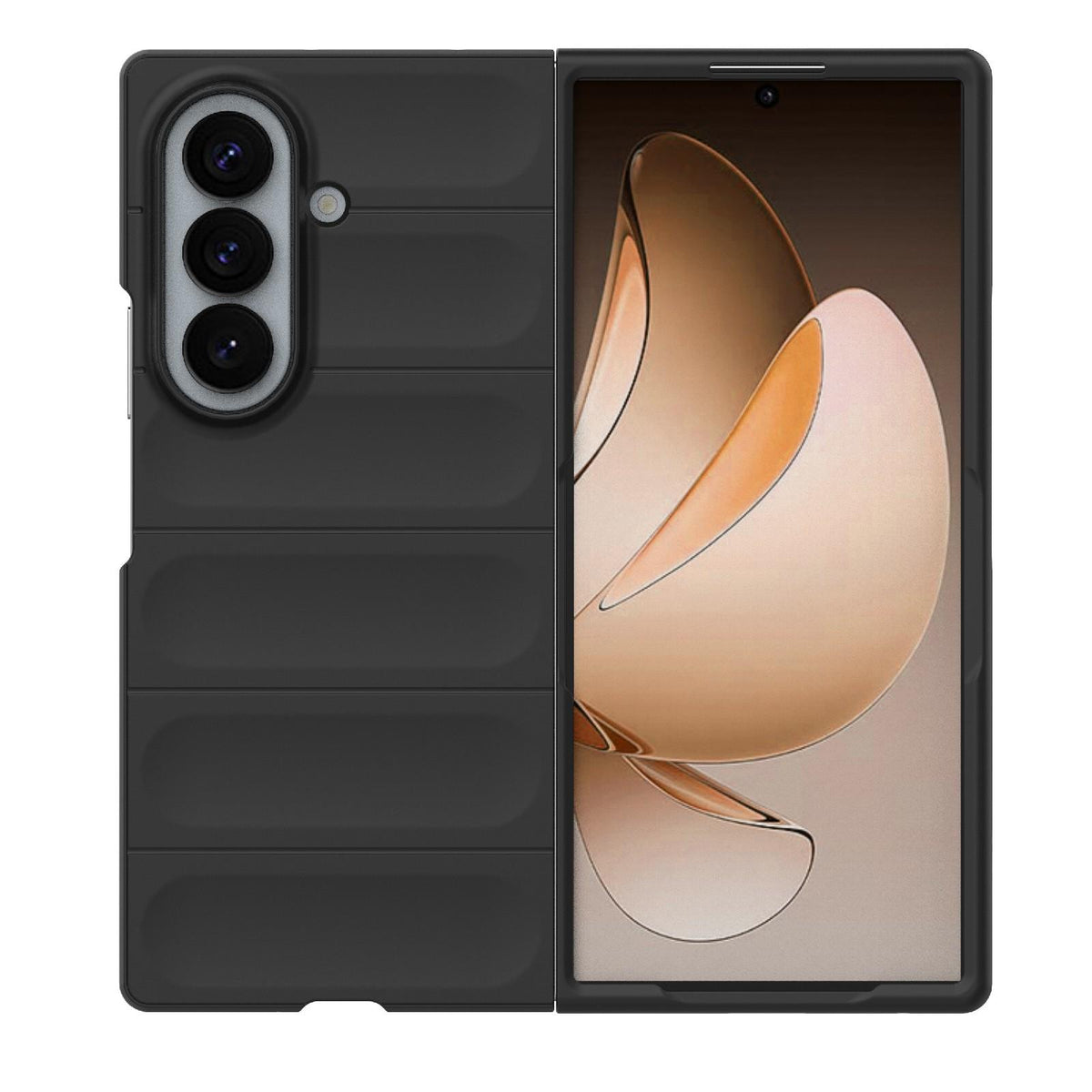 For Galaxy Z Fold8 Ultra 5G Magic Shield Fold PC Shockproof Phone Case - Black - EDA006082811A