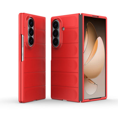 For Galaxy Z Fold8 Ultra 5G Magic Shield Fold PC Shockproof Phone Case - Red - EDA006082811B