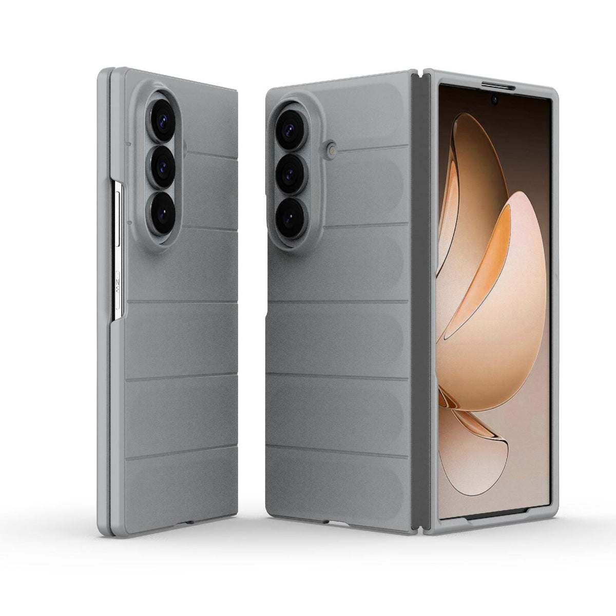 For Galaxy Z Fold8 Ultra 5G Magic Shield Fold PC Shockproof Phone Case - Grey - EDA006082811C