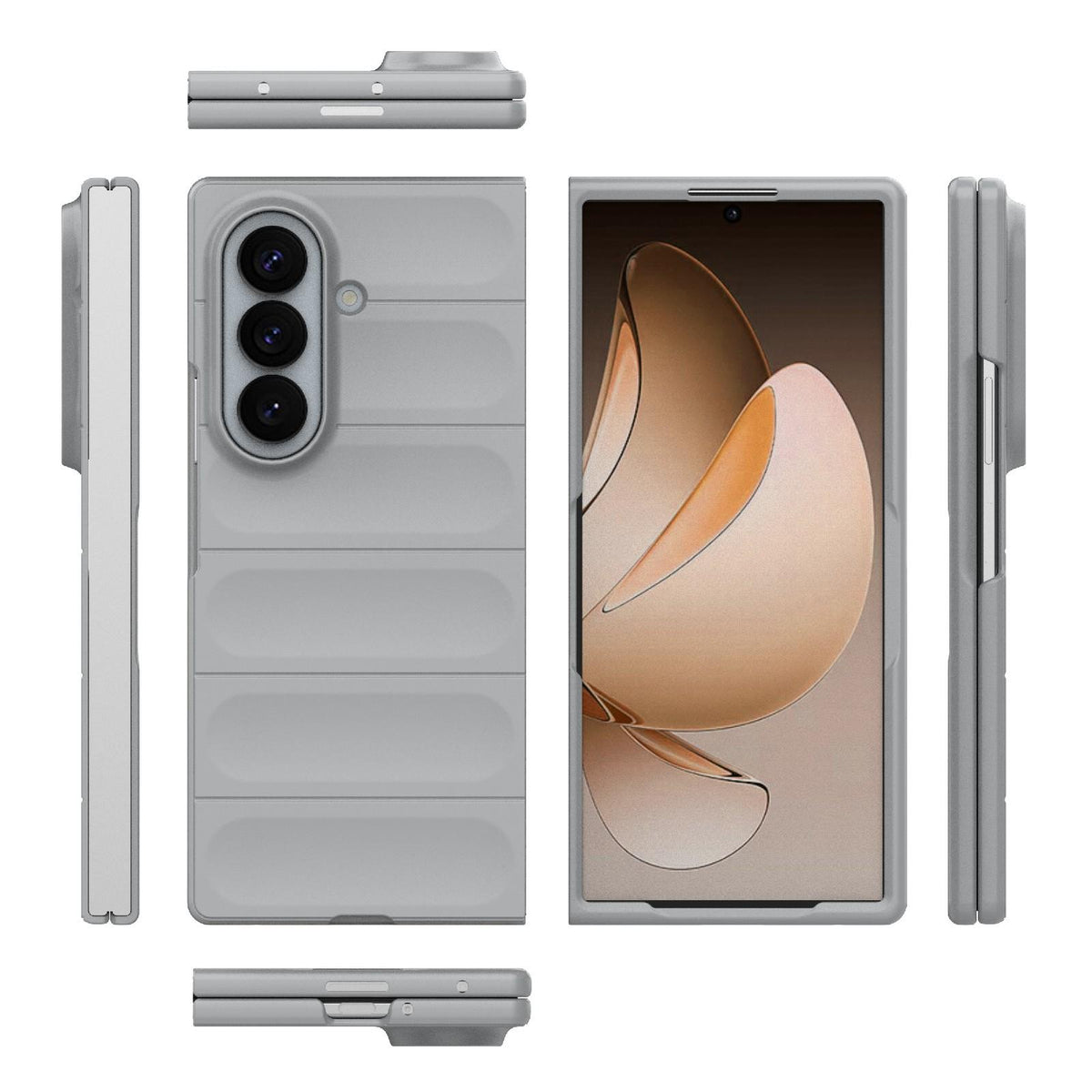 For Galaxy Z Fold8 Ultra 5G Magic Shield Fold PC Shockproof Phone Case - Grey - EDA006082811C