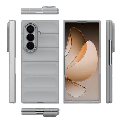 For Galaxy Z Fold8 Ultra 5G Magic Shield Fold PC Shockproof Phone Case - Grey - EDA006082811C