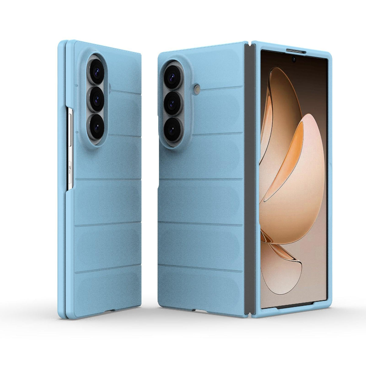 For Galaxy Z Fold8 Ultra 5G Magic Shield Fold PC Shockproof Phone Case - Light Blue - EDA006082811F
