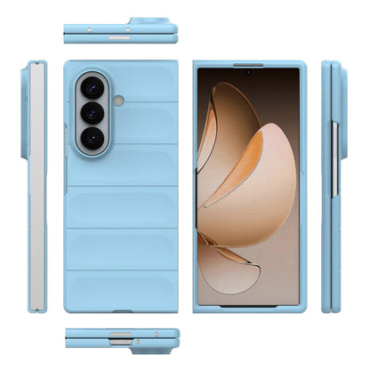 For Galaxy Z Fold8 Ultra 5G Magic Shield Fold PC Shockproof Phone Case - Light Blue - EDA006082811F