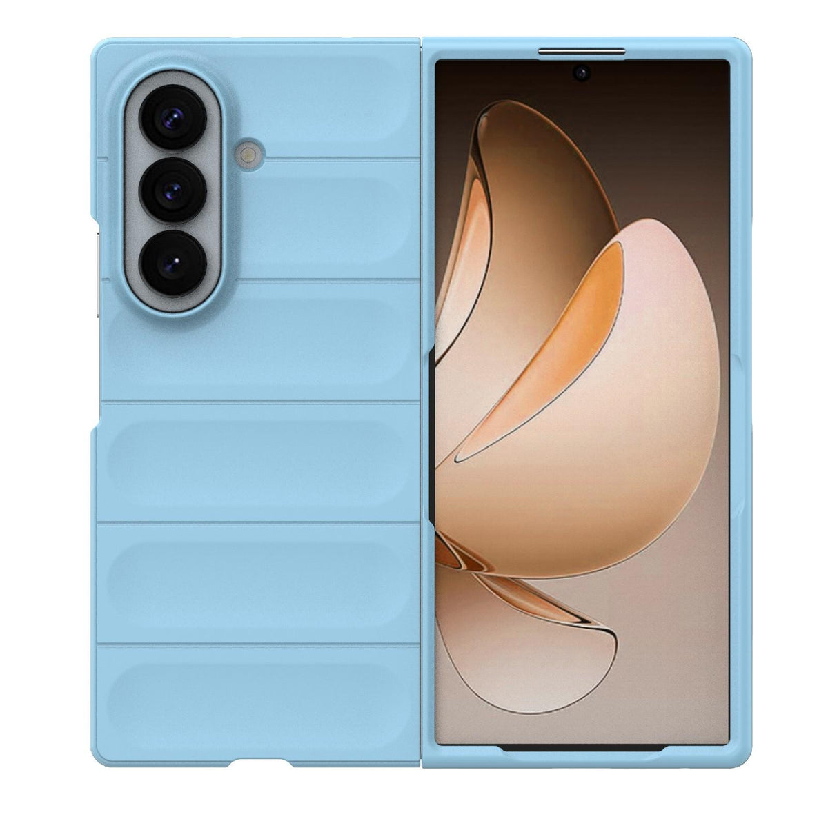 For Galaxy Z Fold8 Ultra 5G Magic Shield Fold PC Shockproof Phone Case - Light Blue - EDA006082811F
