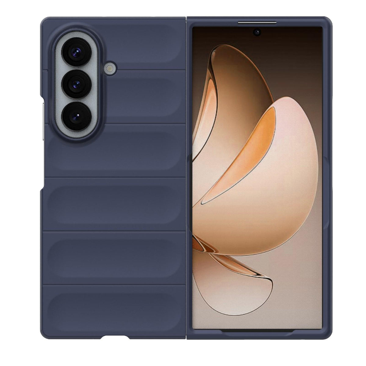 For Galaxy Z Fold8 Ultra 5G Magic Shield Fold PC Shockproof Phone Case - Dark Blue - EDA006082811G